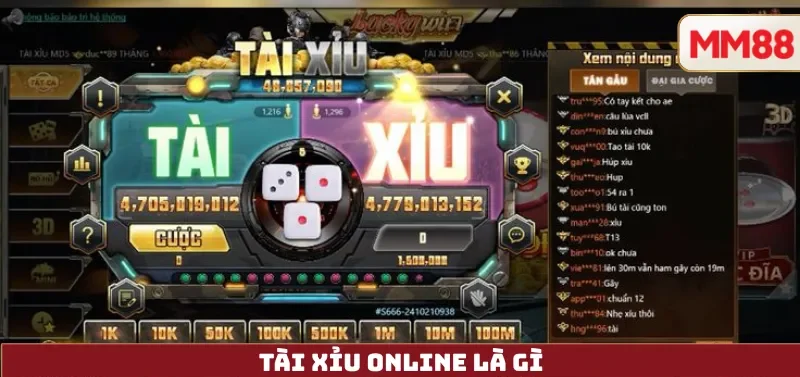 Game Tài Xỉu MM88 Uy Tín & Đổi Thưởng Thật - Cẩm Nang Nhanh 1 Tài xỉu online là gì